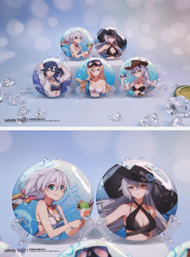 3rd 15pt】崩壊3rd 悠游夏日 缶バッジ Vol.2｜HAKUTEA