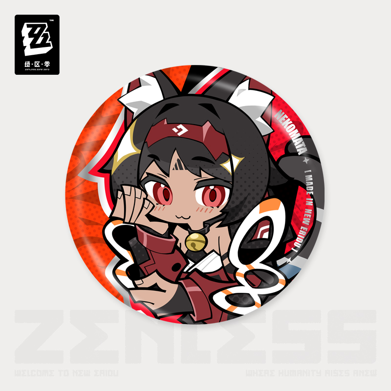 ZZZ 16pt】ゼンレスゾーンゼロ ちびキャラ缶バッジ 邪兎屋｜HAKUTEA