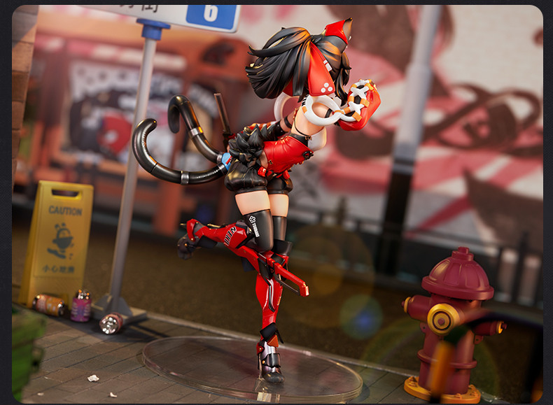 ゼンレスゾーンゼロ 猫宮又奈 1/7 フィギュア 特典キーホルダー付き