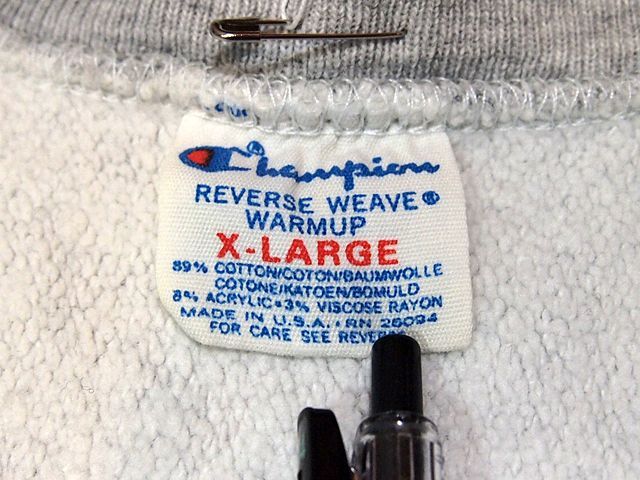 1980s【Champion】3段染込みリバースウィーブスウェット - 古着屋