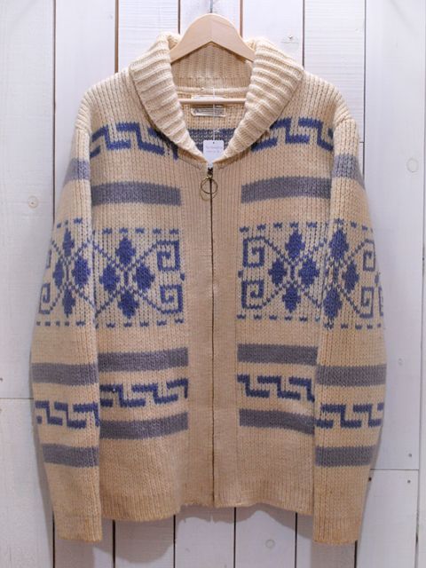 1970s【PENDLETON】カウチンセーター 表記M - 古着屋HamburgCafe