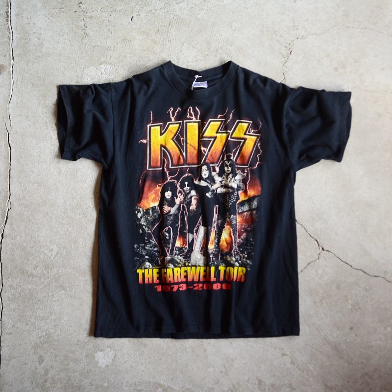 2000s KISS THE FAREWELL TOUR Tシャツ 表記XL - 古着屋HamburgCafe