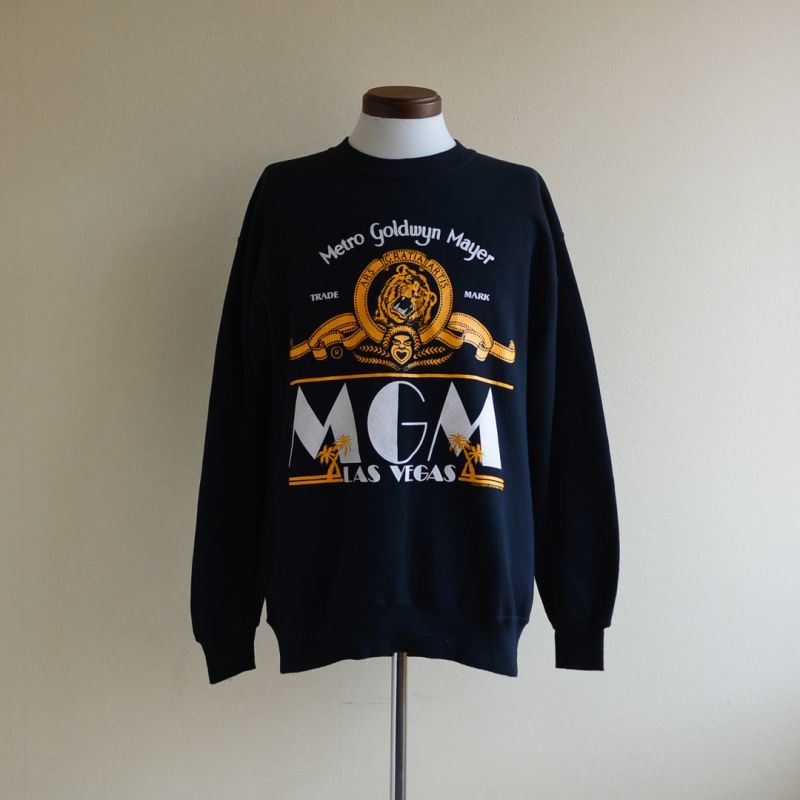 1980s Metro Goldwyn Mayer スウェット 表記L - 古着屋HamburgCafe