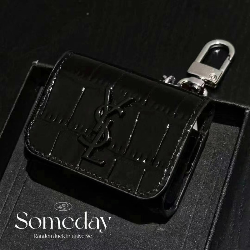 airpods4 ケース おしゃれ サン ローラン エア ポッツ ケース airpods