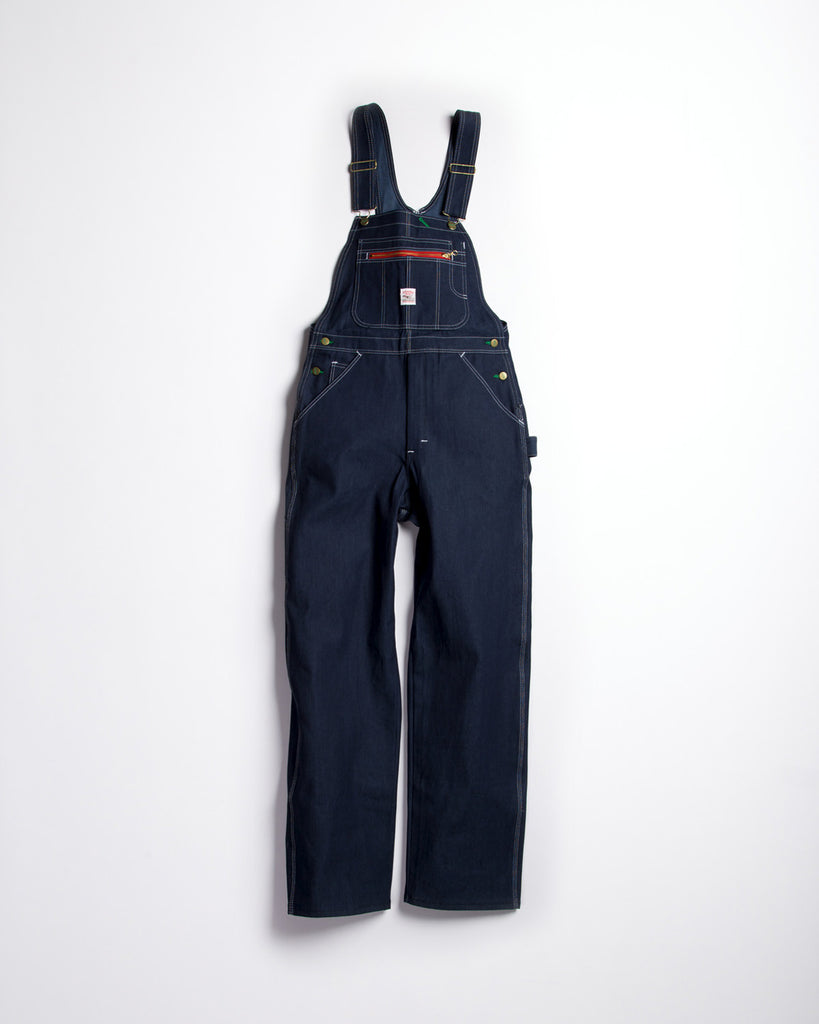 Pointer Brand Rigid High Back Overall Indigo Blue Denim – Hand-Eye
