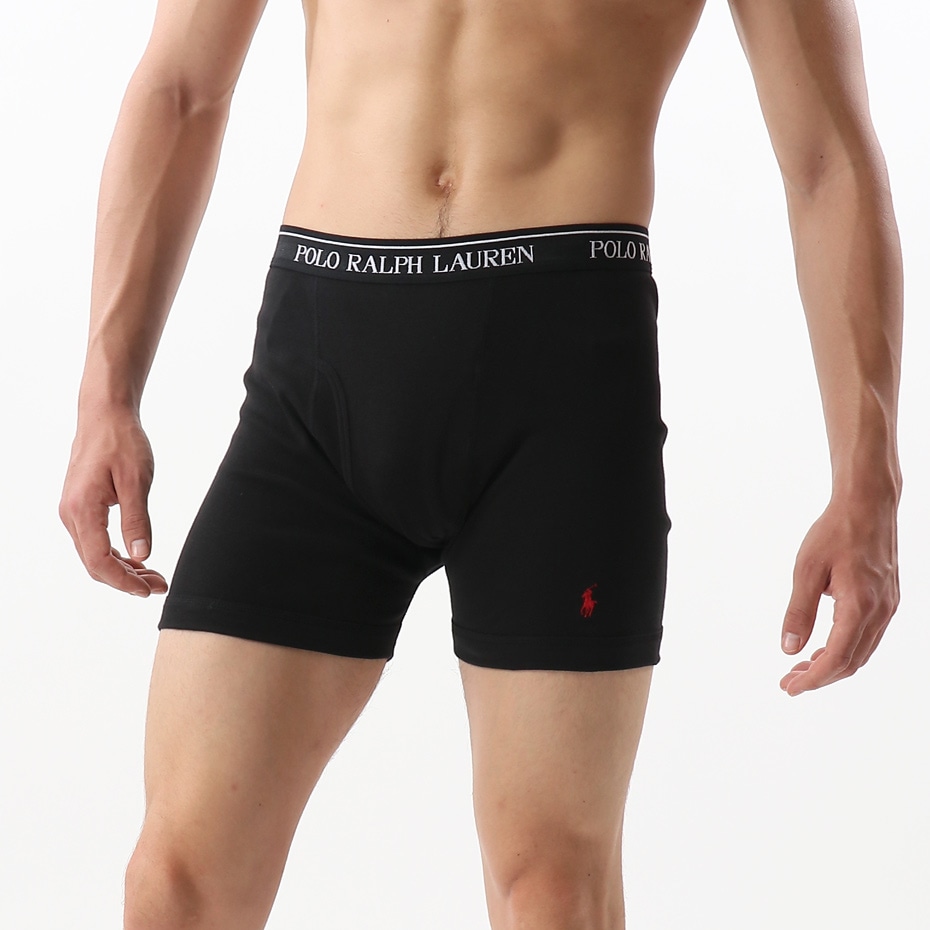 クラシックフィット ボクサーブリーフ ブラック | ポロ ラルフ