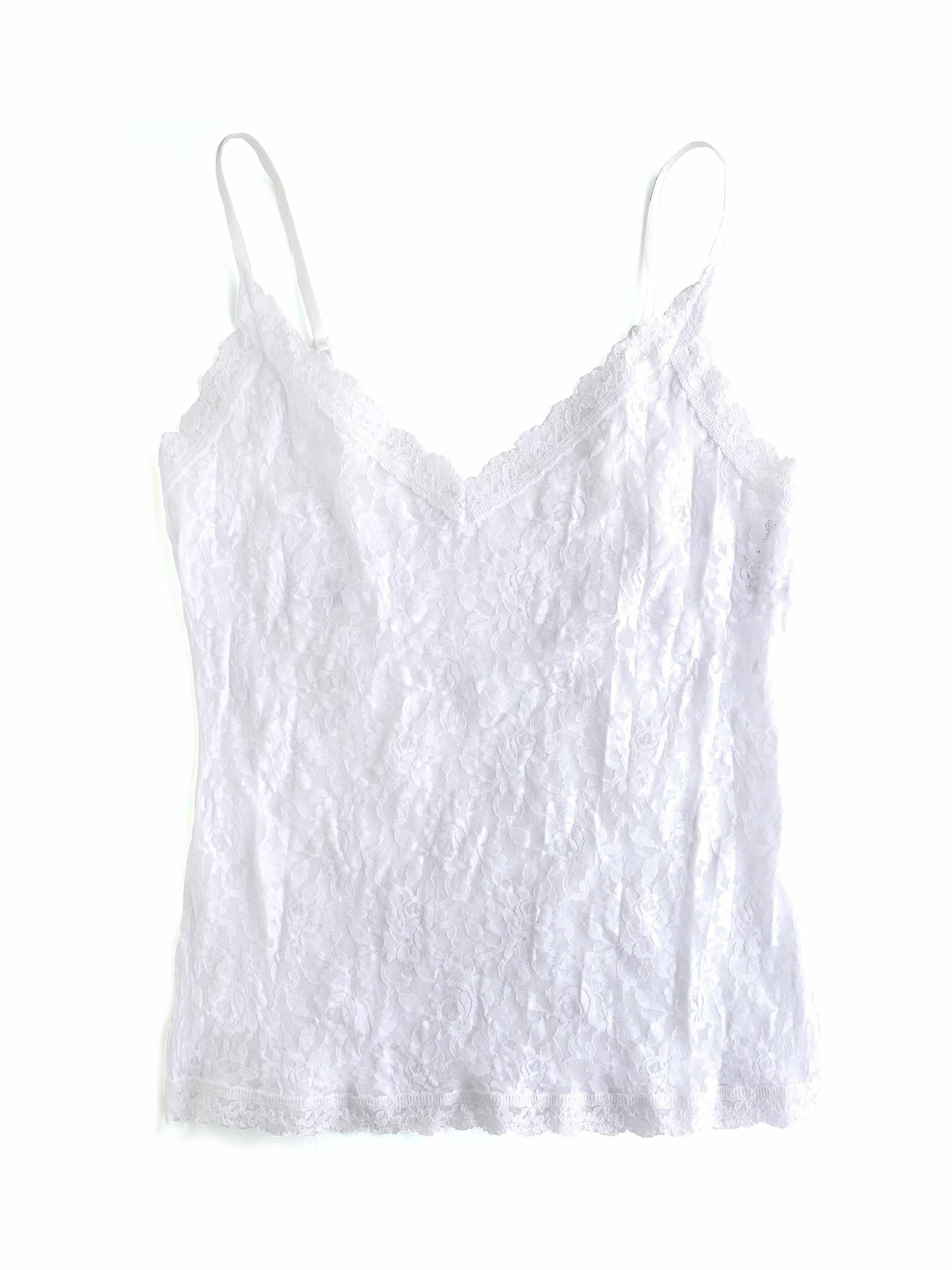 Signature Lace® V-Front Cami White | Hanky Panky