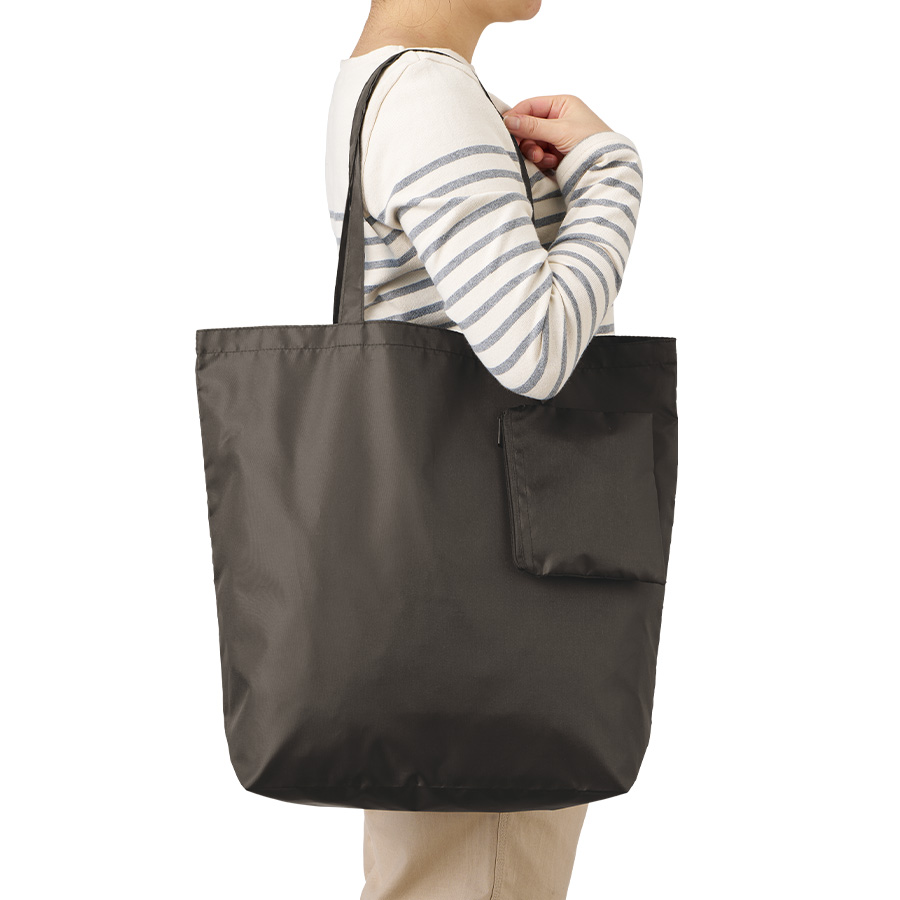 オリジナル ポケッタブルトートバッグ(L)ポーチ付【最安値374円