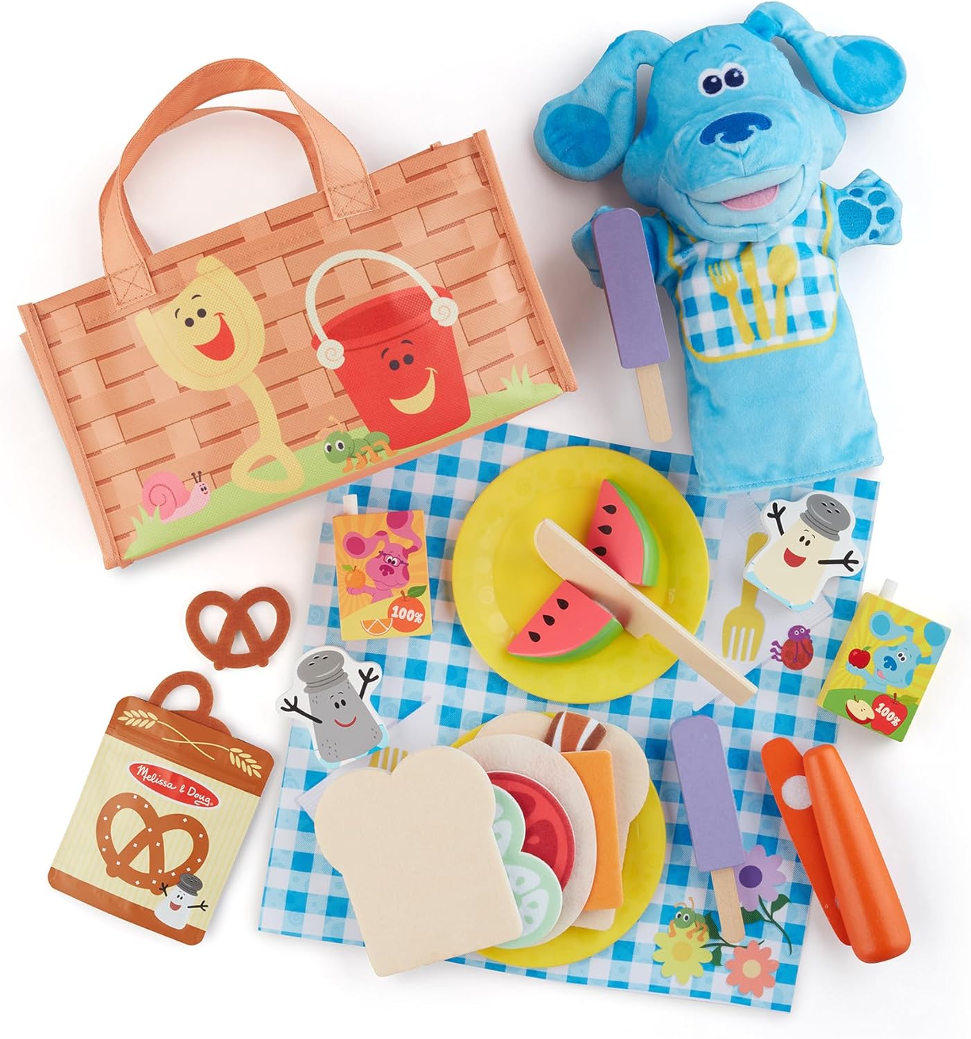 Melissa & Doug Blue's Clues & You! Picnic Play Set – HAPPY GUMNUT