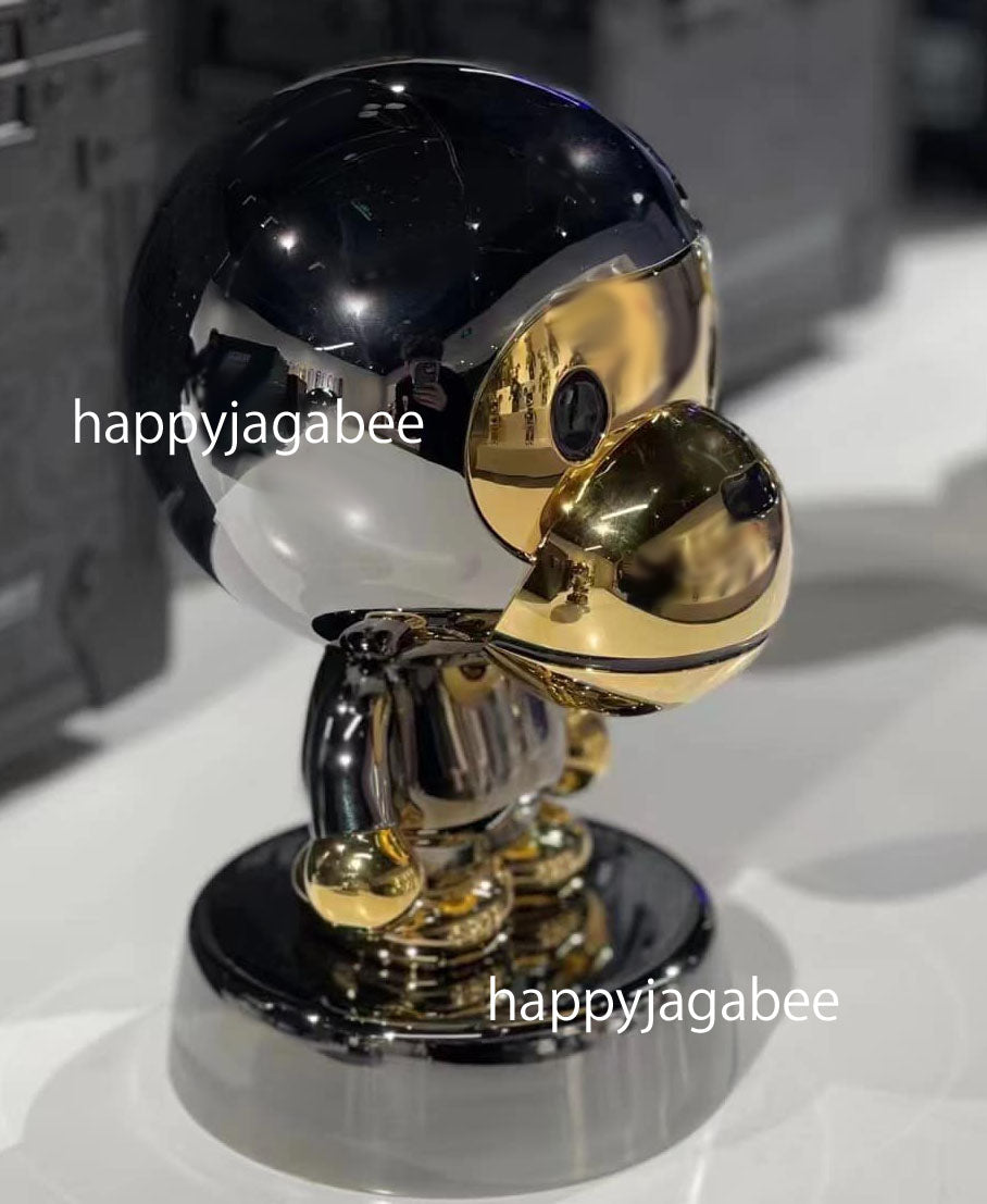 A BATHING APE METAL MILO FIGURE ( Limited 500 worldwide