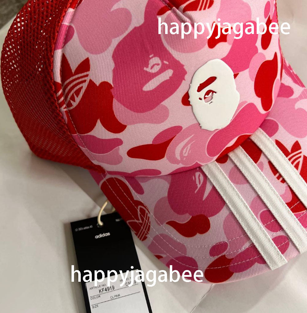 A BATHING APE BAPE x ADIDAS World Cup Pack CAMO MESH CAP