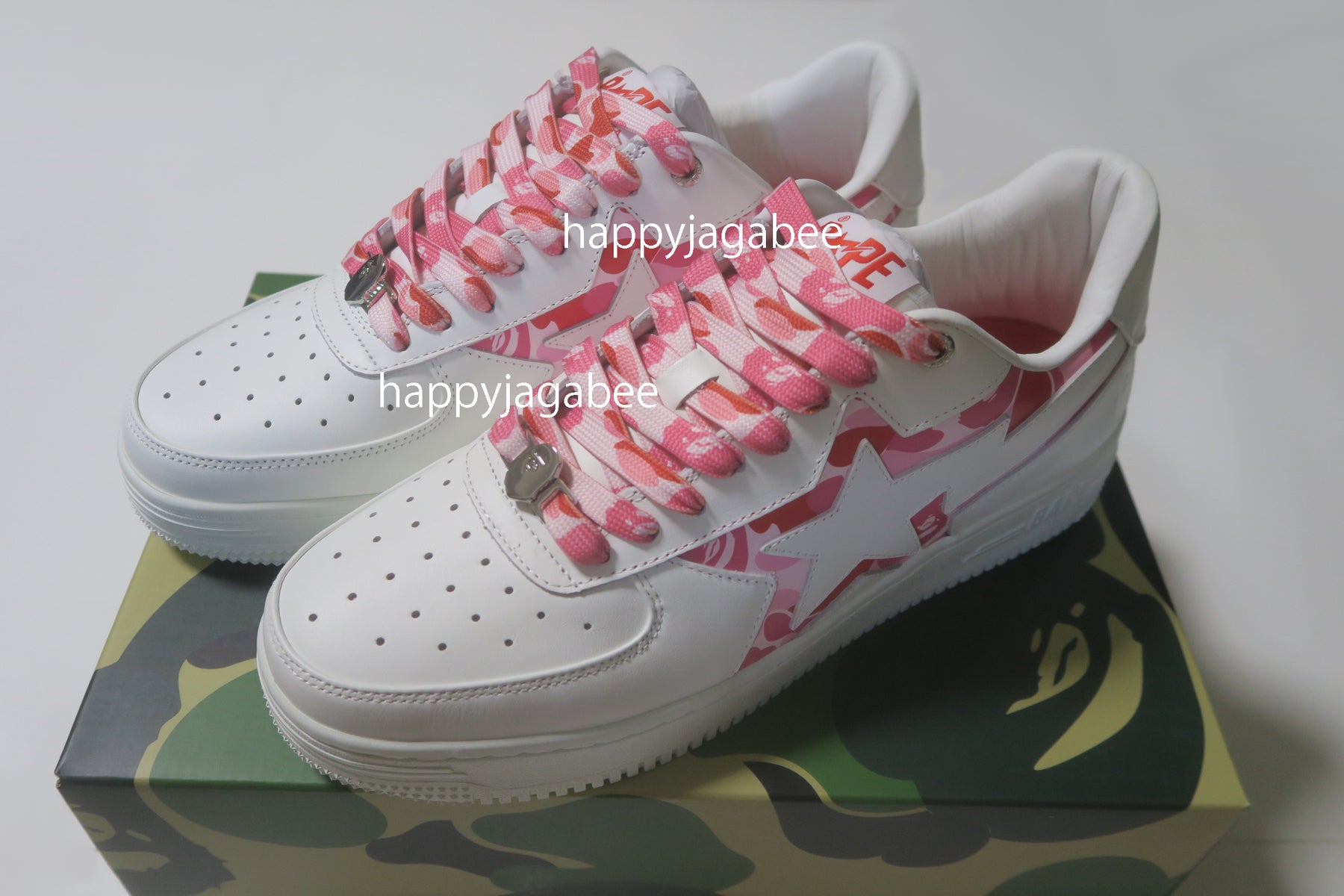 A BATHING APE BAPE STA ICON ABC CAMO Pink – happyjagabee store