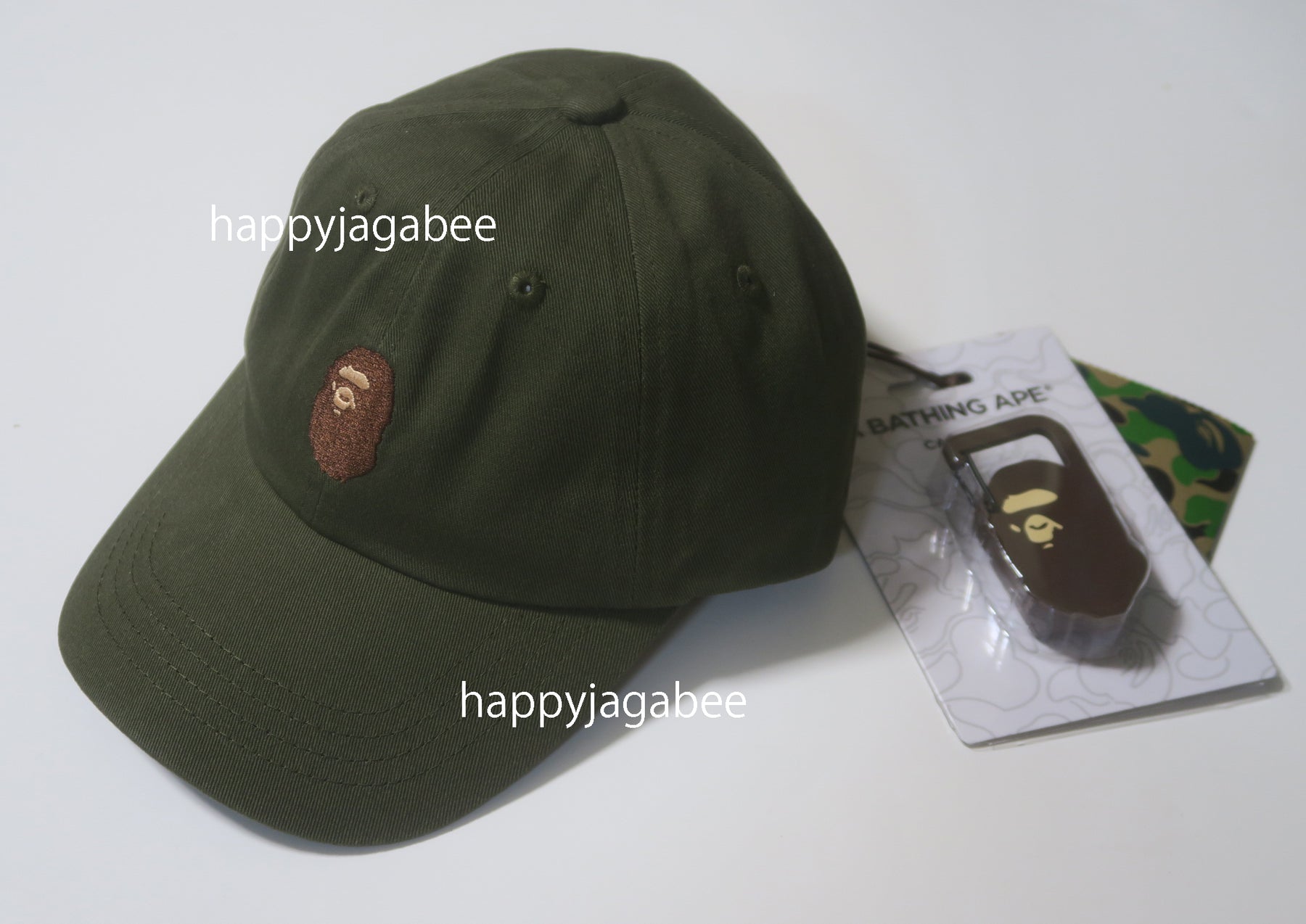 A BATHING APE ONE POINT PANEL CAP – happyjagabee store