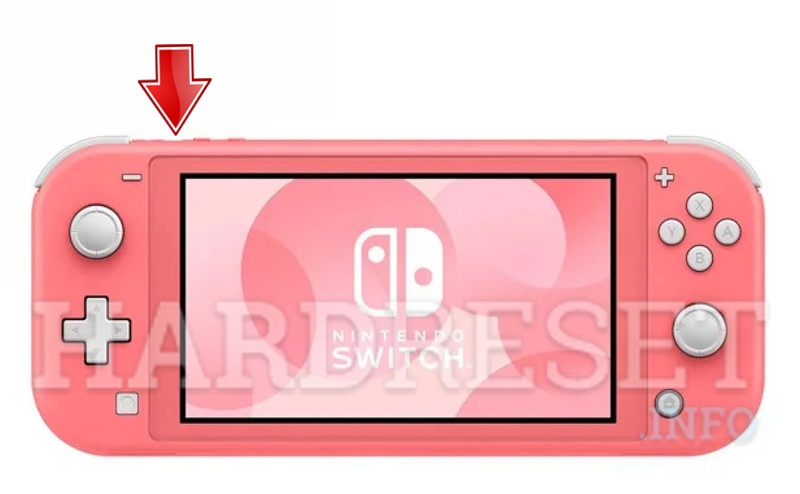 強制再起動NINTENDO Switch Lite