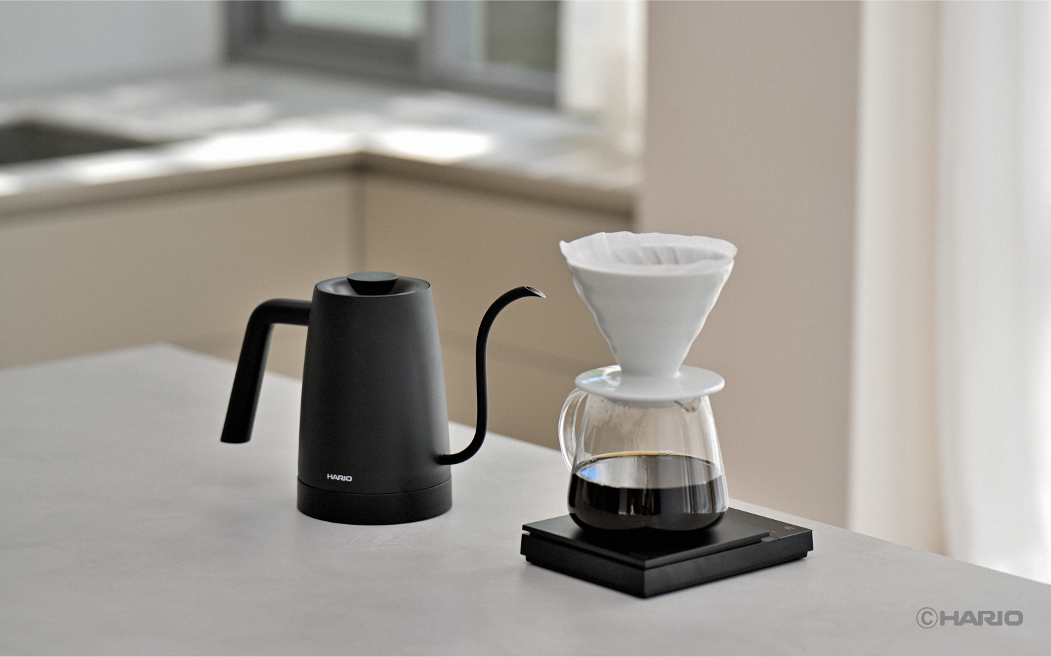 Electric Kettle Lyra｜耐熱ガラスのHARIO（ハリオ）