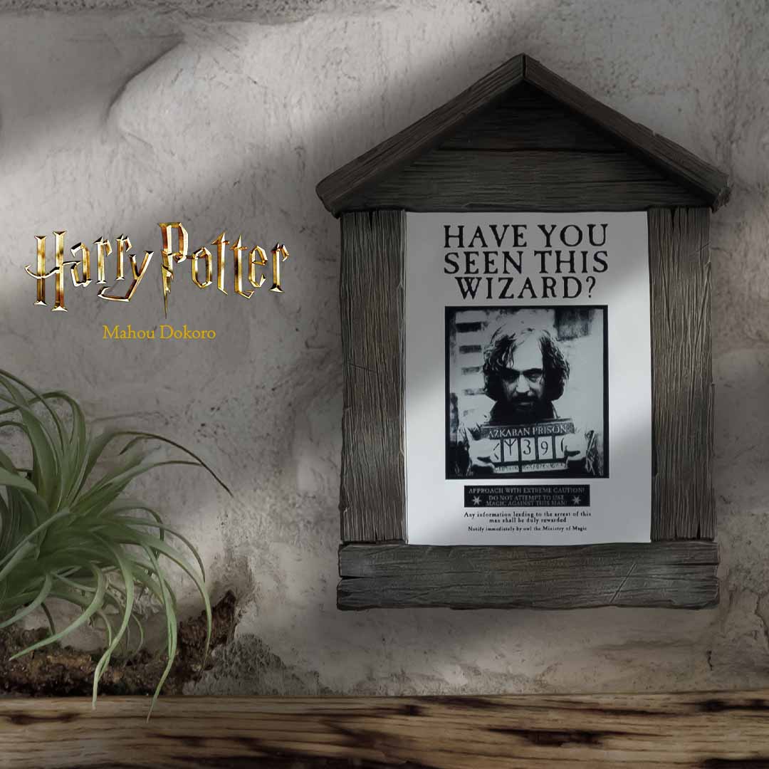 ハリー・ポッター シリウス・ブラックシリーズ 指名手配書風パブミラー
