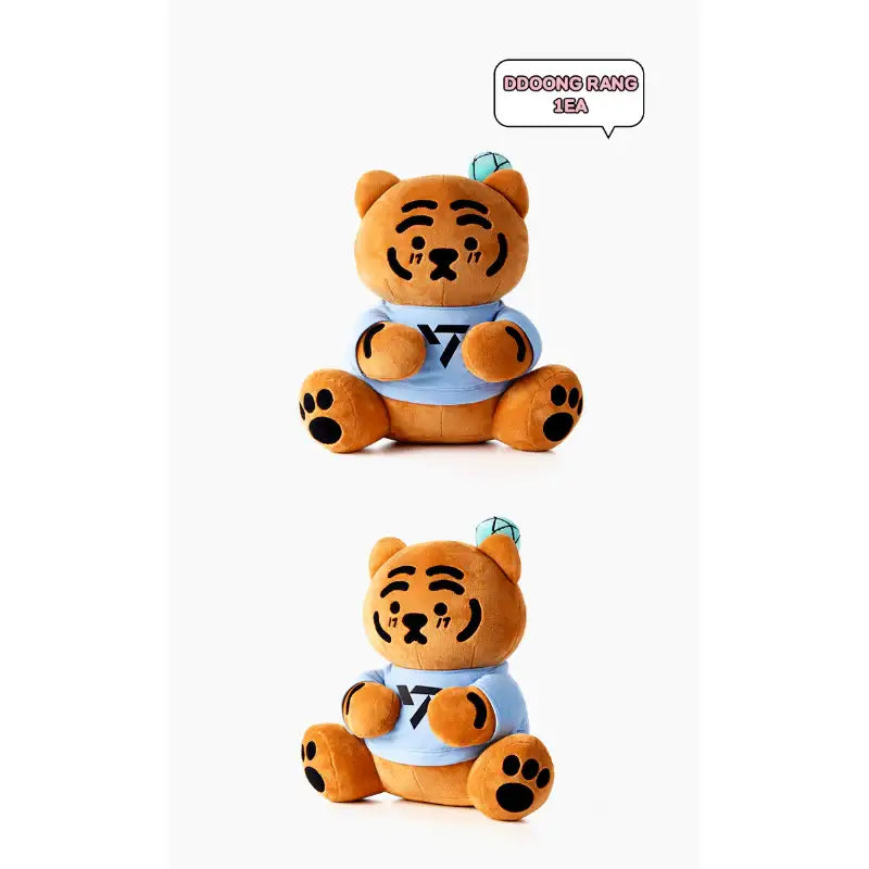 Seventeen - Bongbongee X Muzik Tiger - Plush Toy Set – Harumio