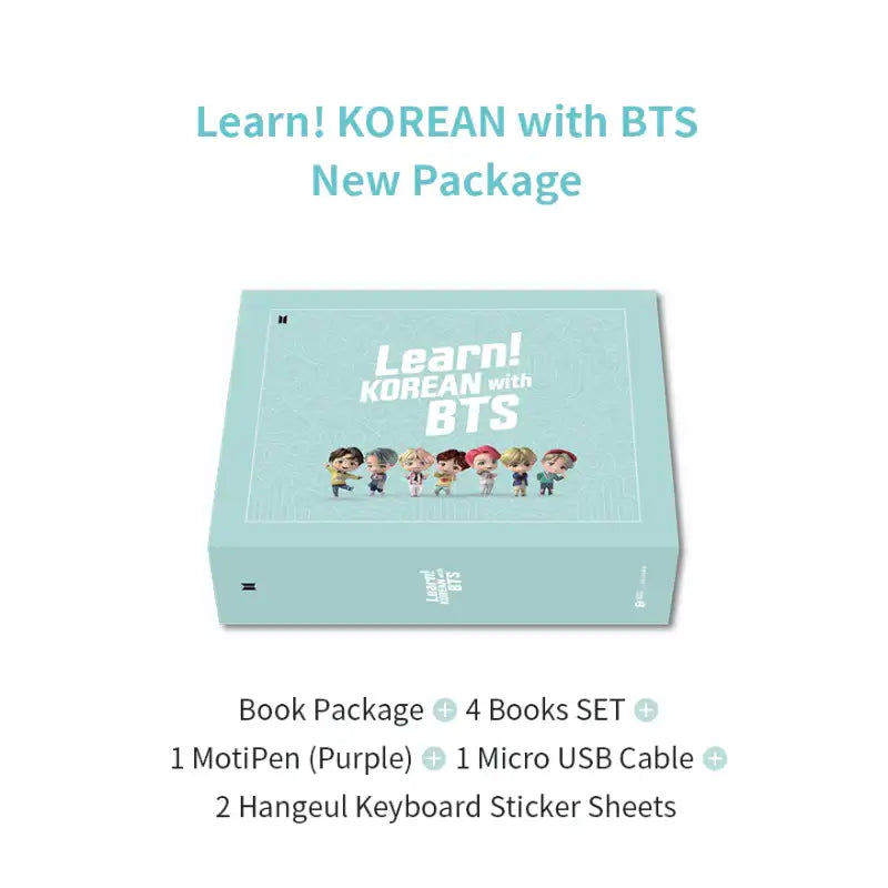 BTS - Learn! KOREAN with BTS Global Edition (New Package) – Harumio