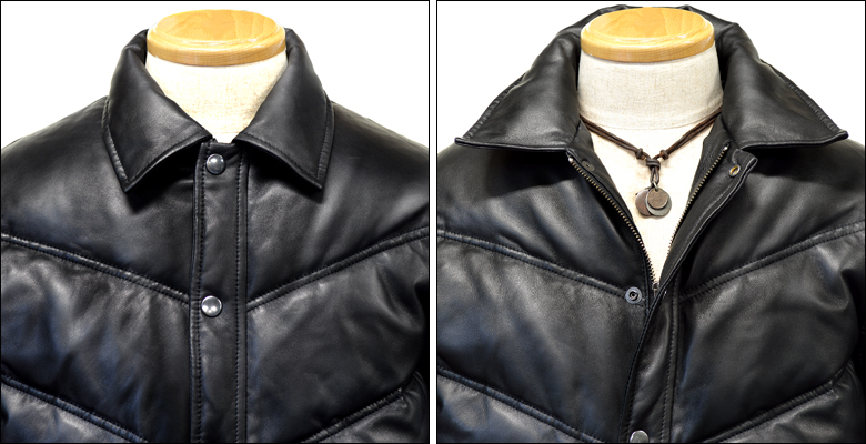 レザーダウン ダウンジャケット ダウンコート 革ジャン メンズアウター