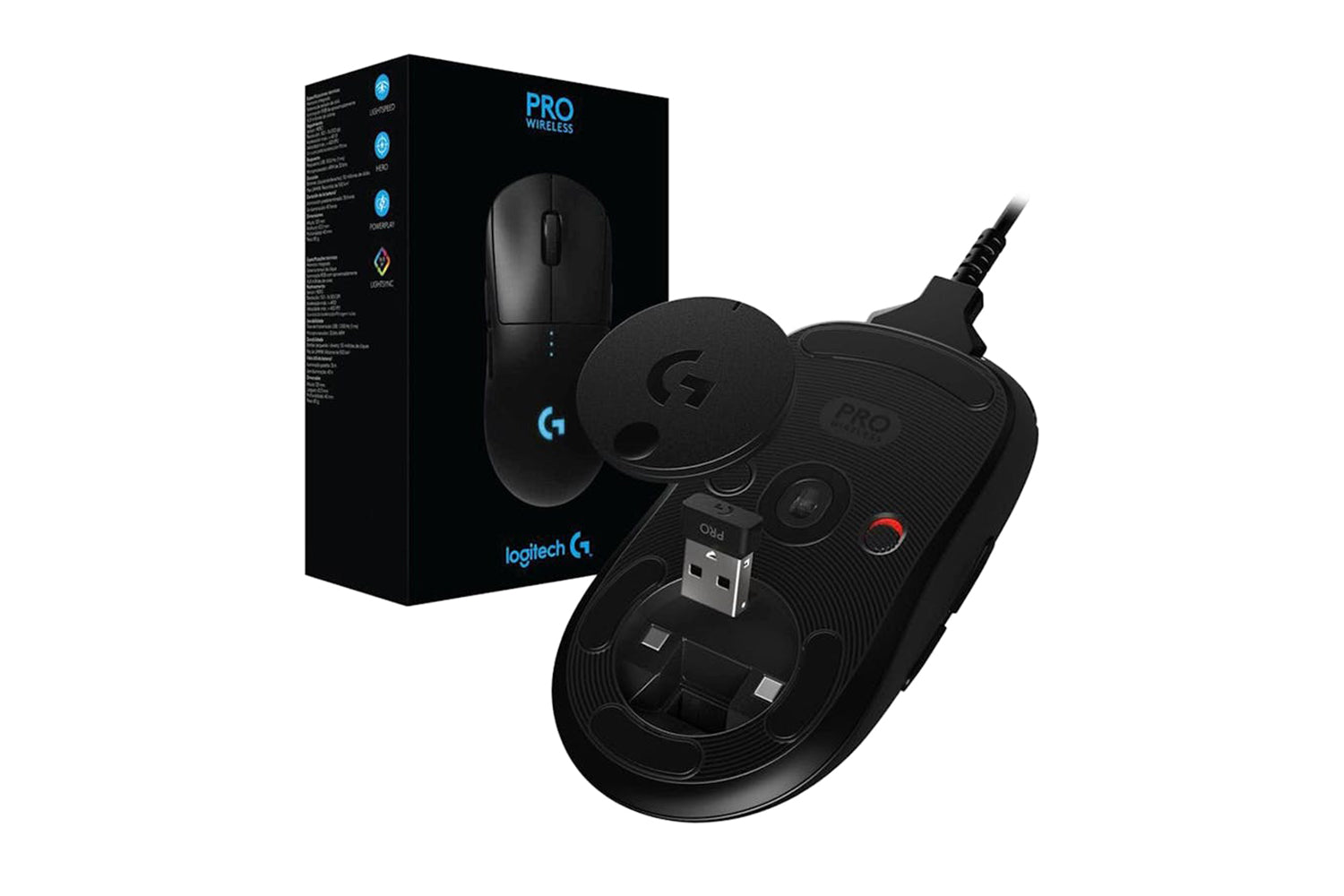Logitech G Pro Wireless Gaming Mouse | Black