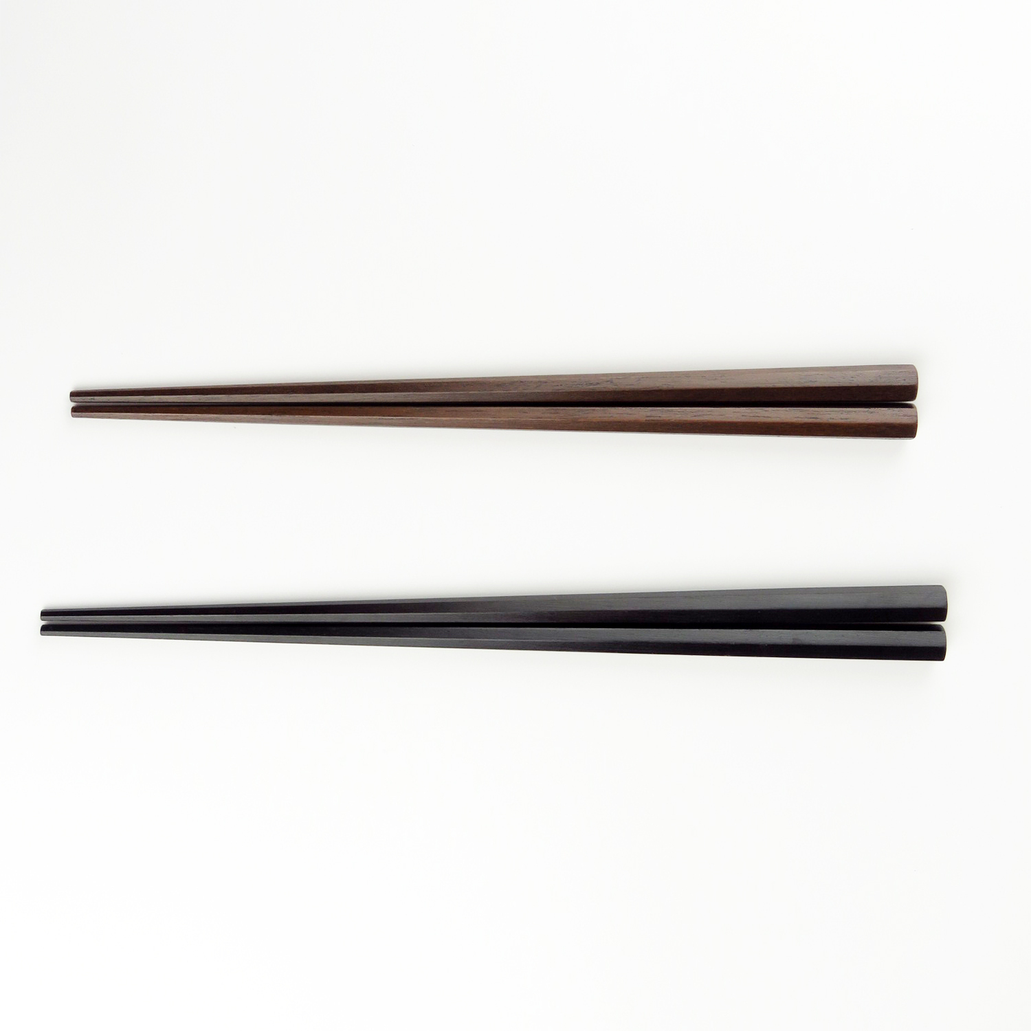 黒檀・紫檀七角箸 (一膳) | 商品一覧 | 箸専門店 箸久(はしきゅう