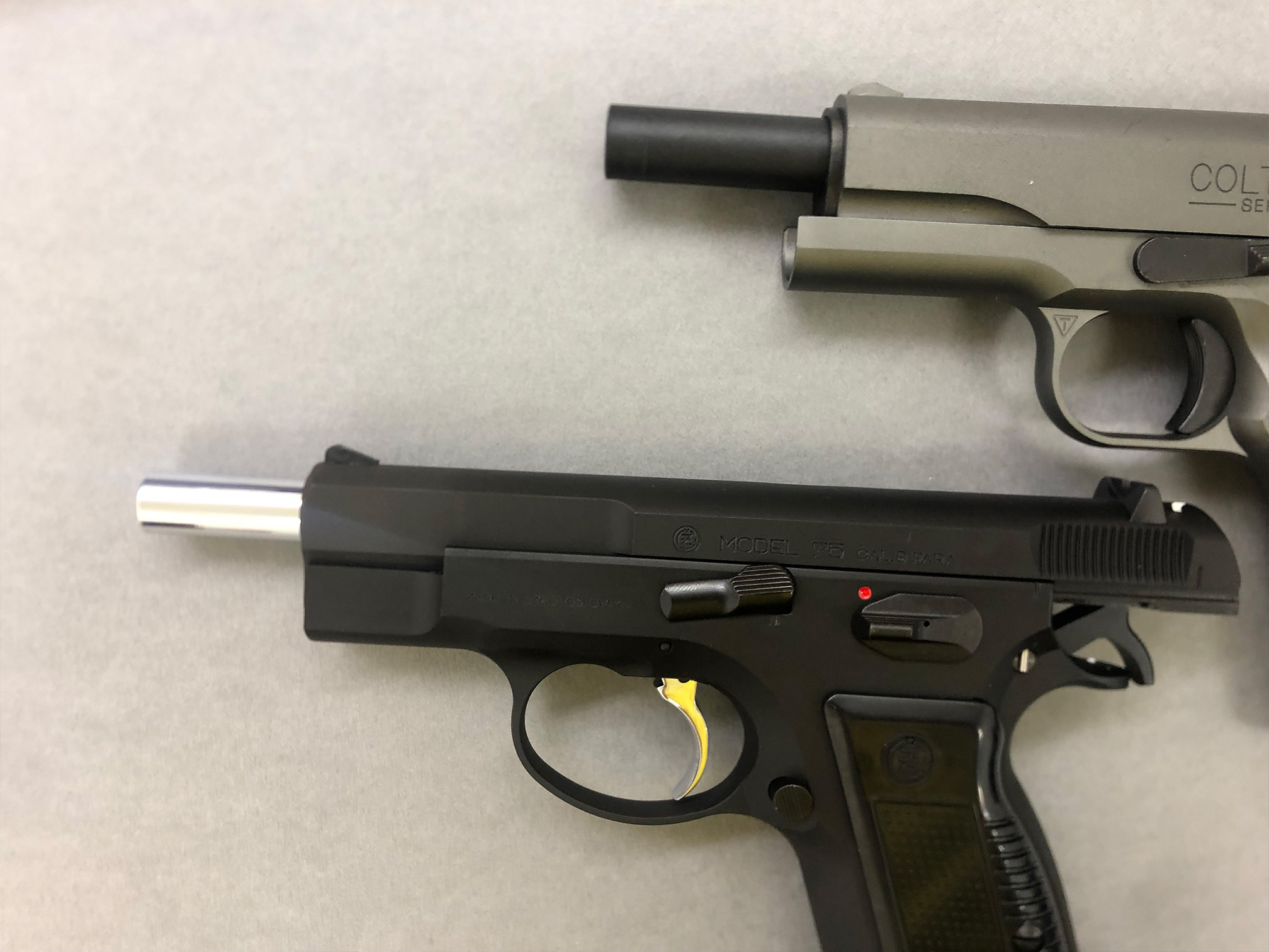 KSC Cz75 1st システム7 HW ガスブローバック レビュー