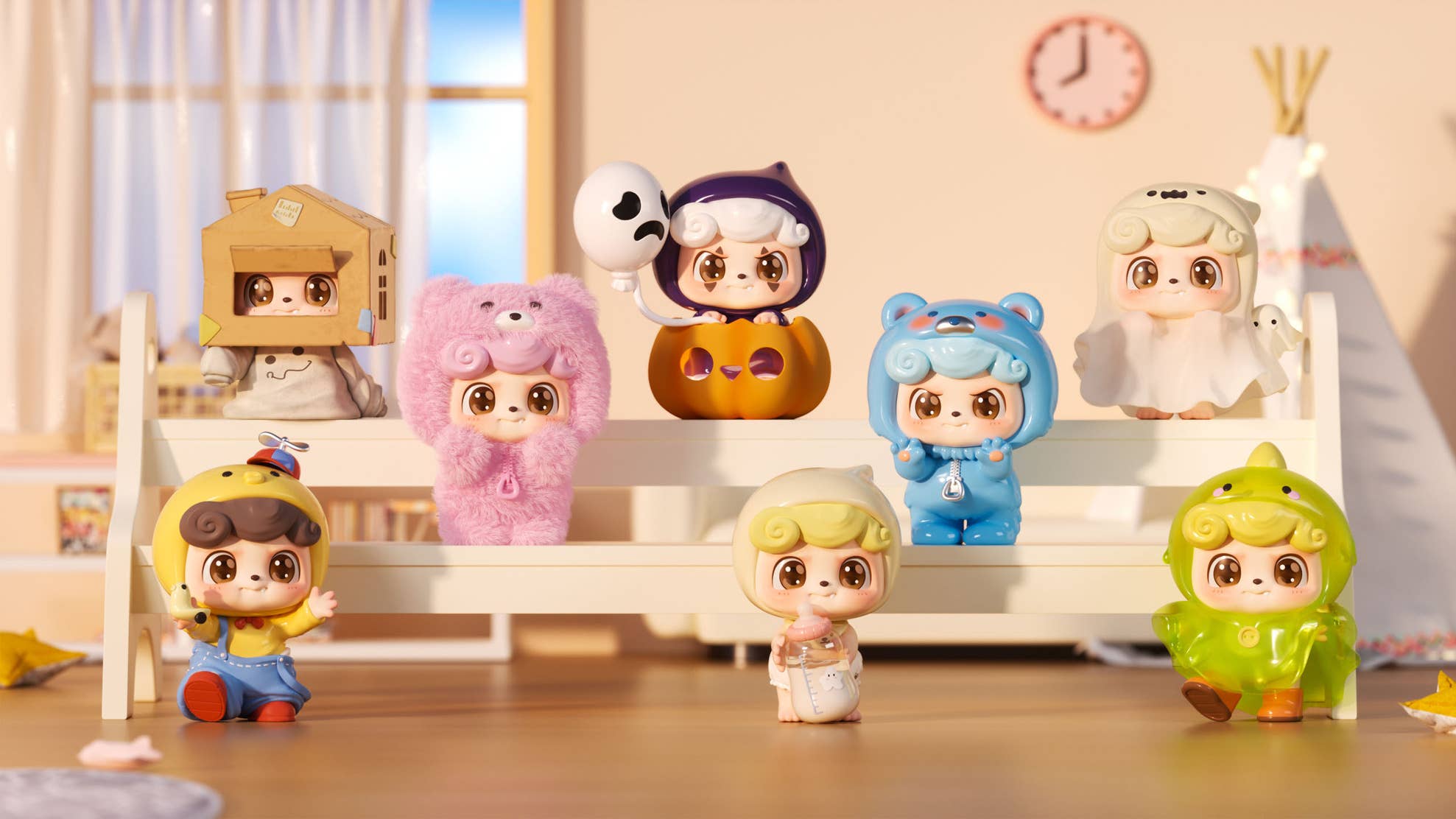 QKID Q Baby Series Trading Figures: 1Box (6pcs) | HLJ.com