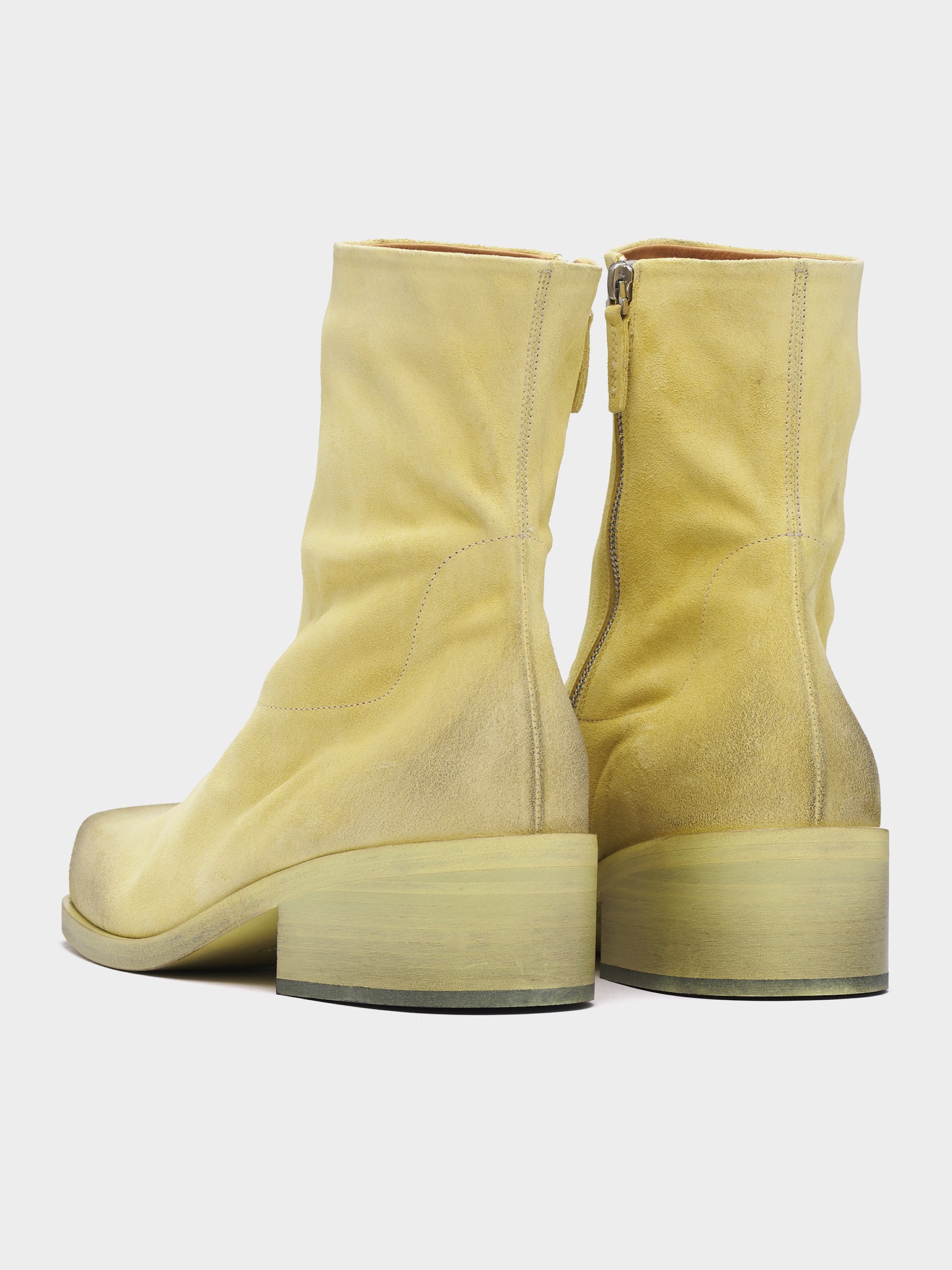 Cassello Zip Ankle Boots (MM4340-P024-701-CHLORINE)