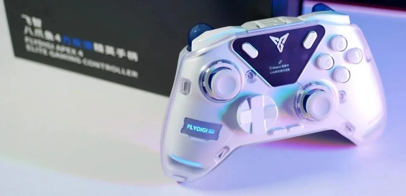 Flydigi Apex 4 is a new controller with adjustable stick tension