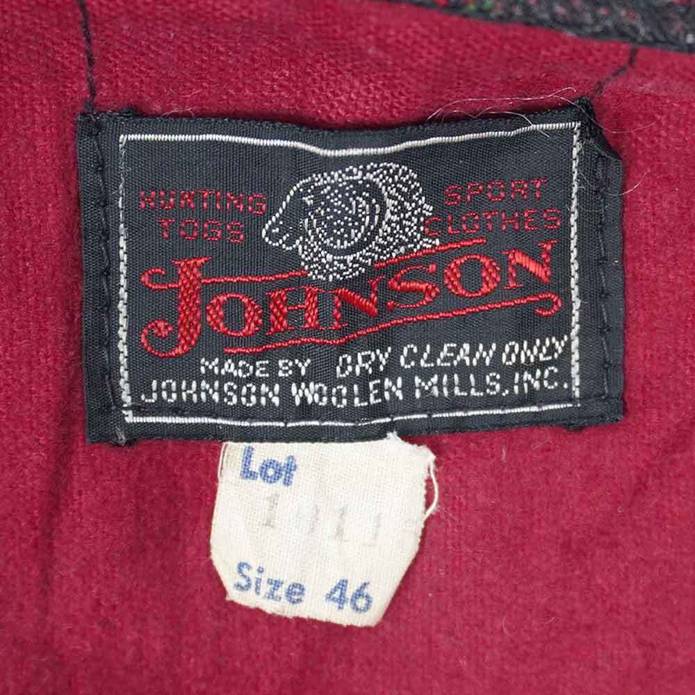 70's JOHNSON WOOLEN MILLS ウールスポーツジャケット