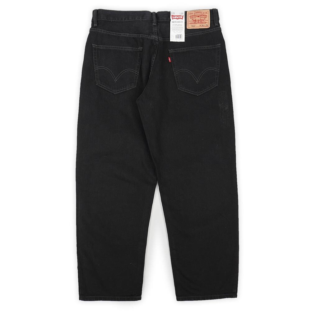 00's Levi's 550 ブラックデニムパンツ “DEADSTOCK / W36 L29