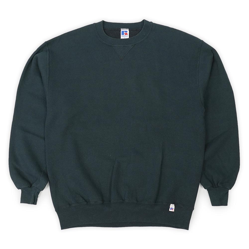 90's RUSSELL 前V ブランクスウェット 