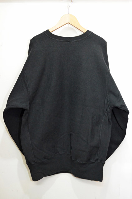 90's Champion リバースウィーブスウェット “目付き・ブラック