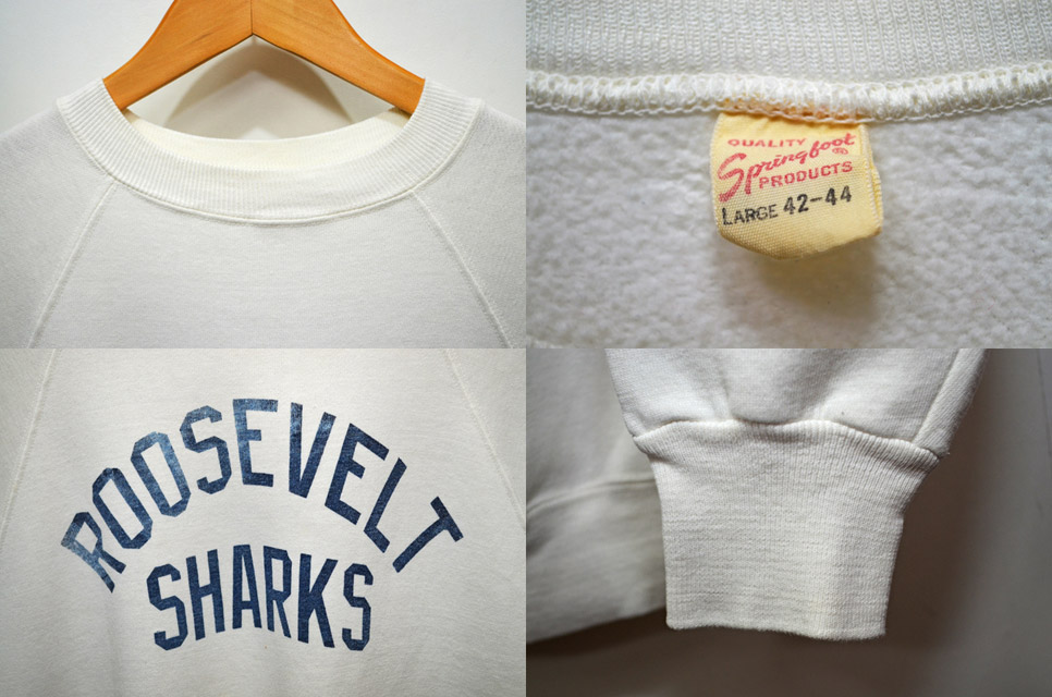 60's Spring foot ヴィンテージスウェット 