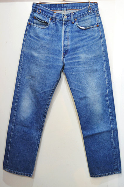 80's Levi's 501 デニムパンツ “内股シングル” - used&vintage box Hi