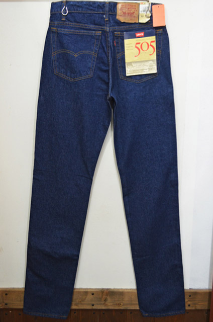90's Levi's 505 デニムパンツ “DEADSTOCK” - used&vintage box Hi-smile