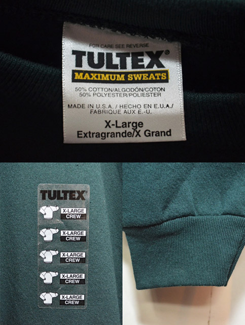 90's TULTEX 無地 スウェットシャツ “DEADSTOCK” - used&vintage box