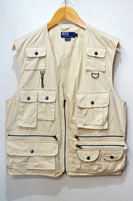 90's Polo Ralph Lauren フィッシングベスト - used&vintage box Hi-smile