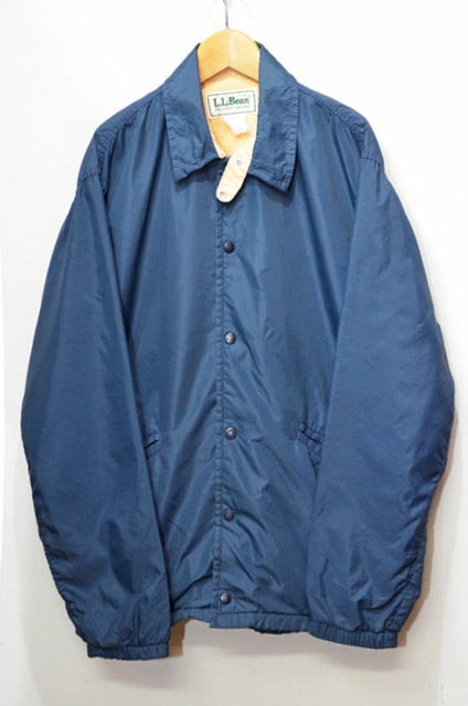 80's L.L.Bean チンスト付き コーチジャケット - used&vintage box Hi
