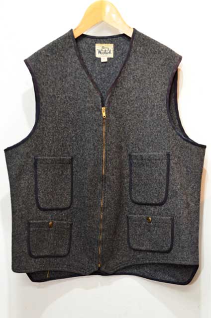 70's Woolrich ウールベスト - used&vintage box Hi-smile