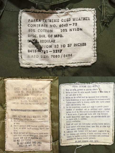 70's US.ARMY M-65 フィッシュテールパーカー “SMALL-REGULAR