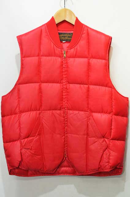 70's Eddie Bauer ダウンベスト “黒タグ” - used&vintage box Hi-smile