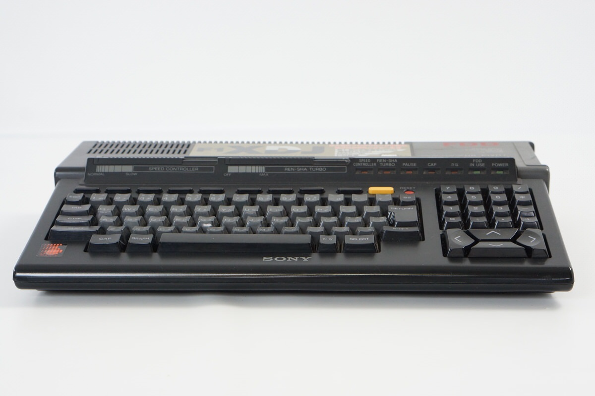 MSX2+ SONY HB-F1XDJ Personal Computer Maintained -New rubber belt