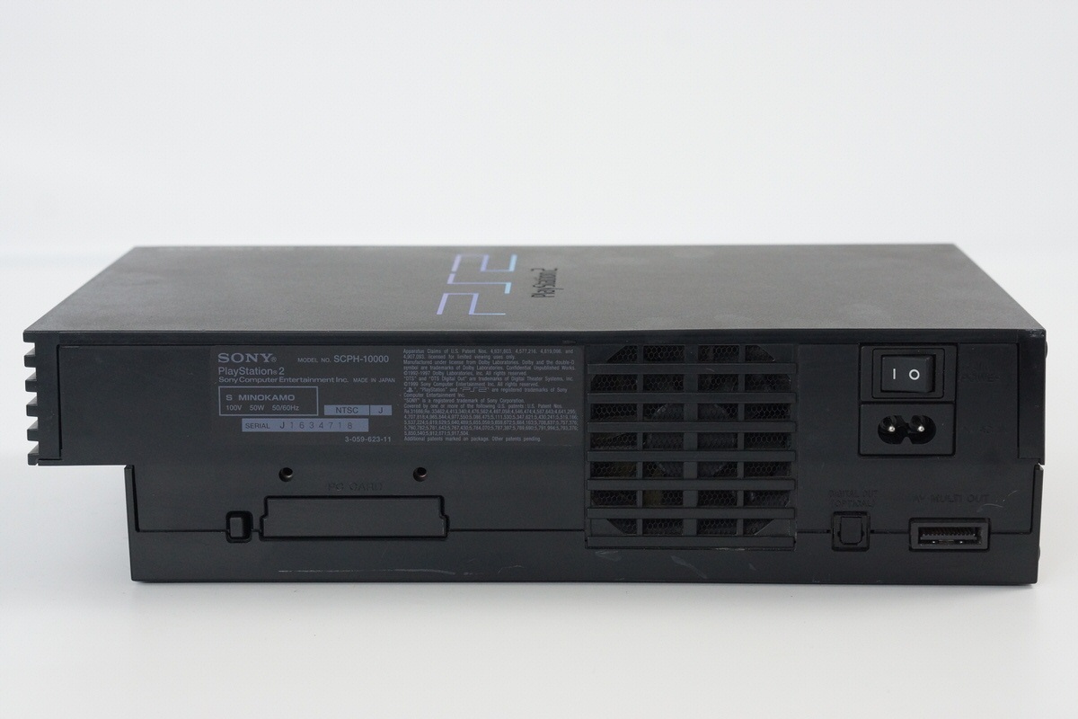 PS2 System Made in japan Console SCPH-10000 Playstation 2 Tested