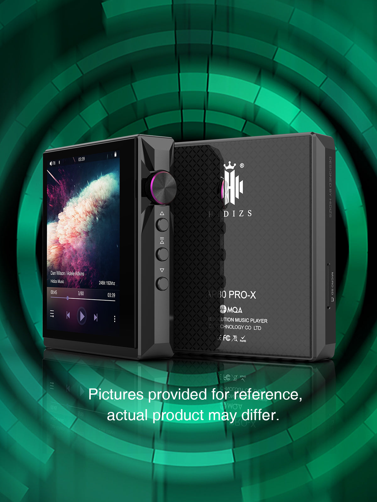 AP80 Pro-X HiFi Music Player – Balanced Sound & Portable Brilliance