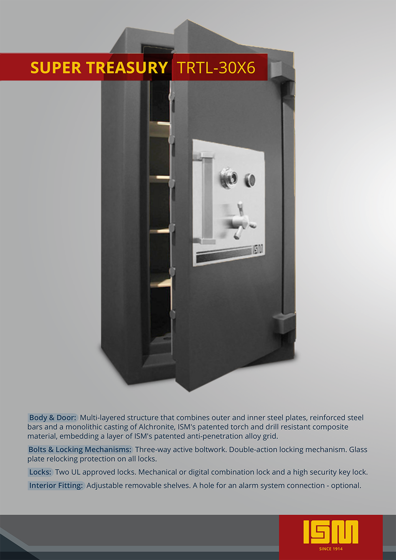 Super Treasury ST642023 TRTL30x6 | Security Safe – Top Brand