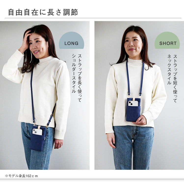 倉敷帆布 ショルダー スマホポーチ CallaBella HIGHCAMP FACTORY