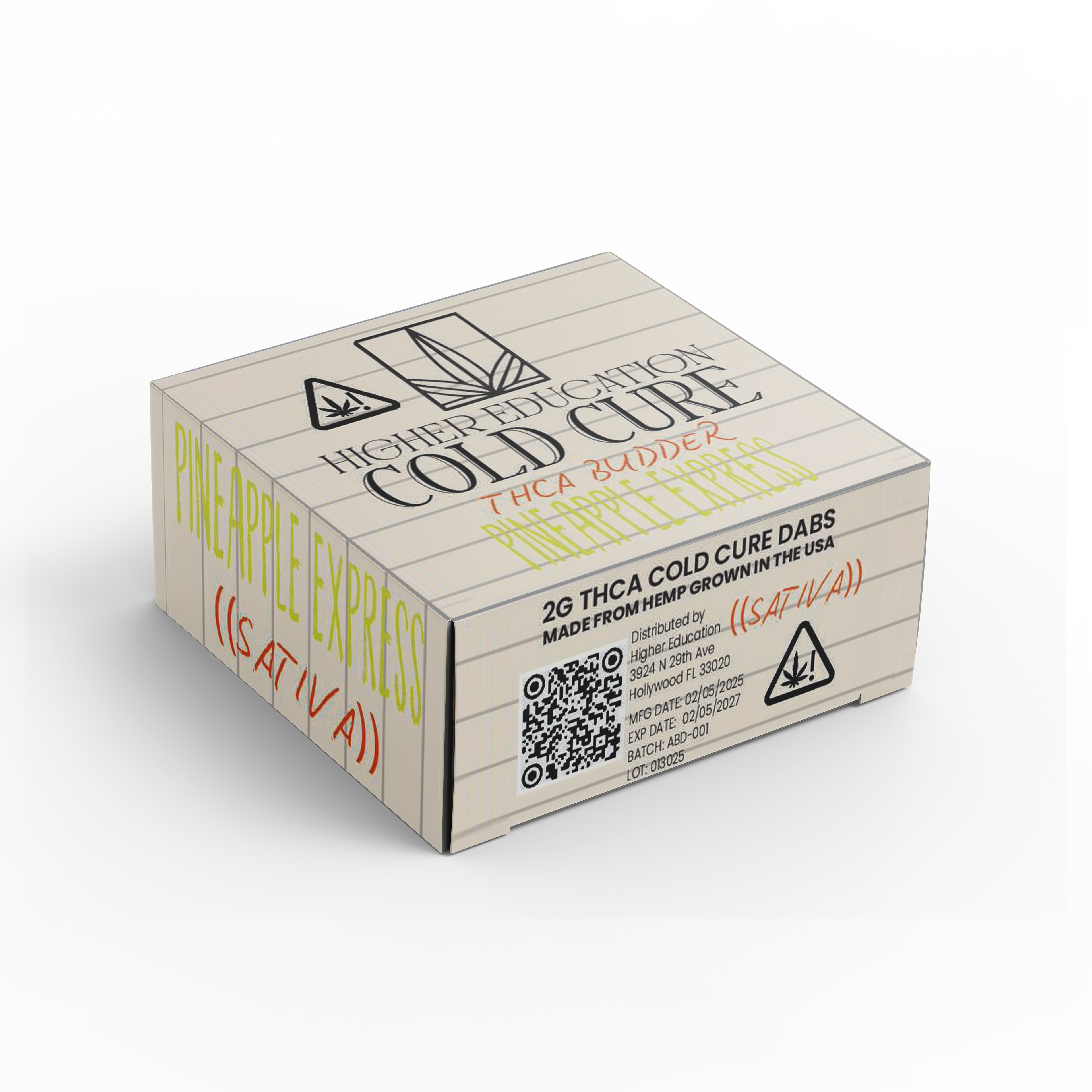 Higher Education 95% 2g THCA Budder – highereducation