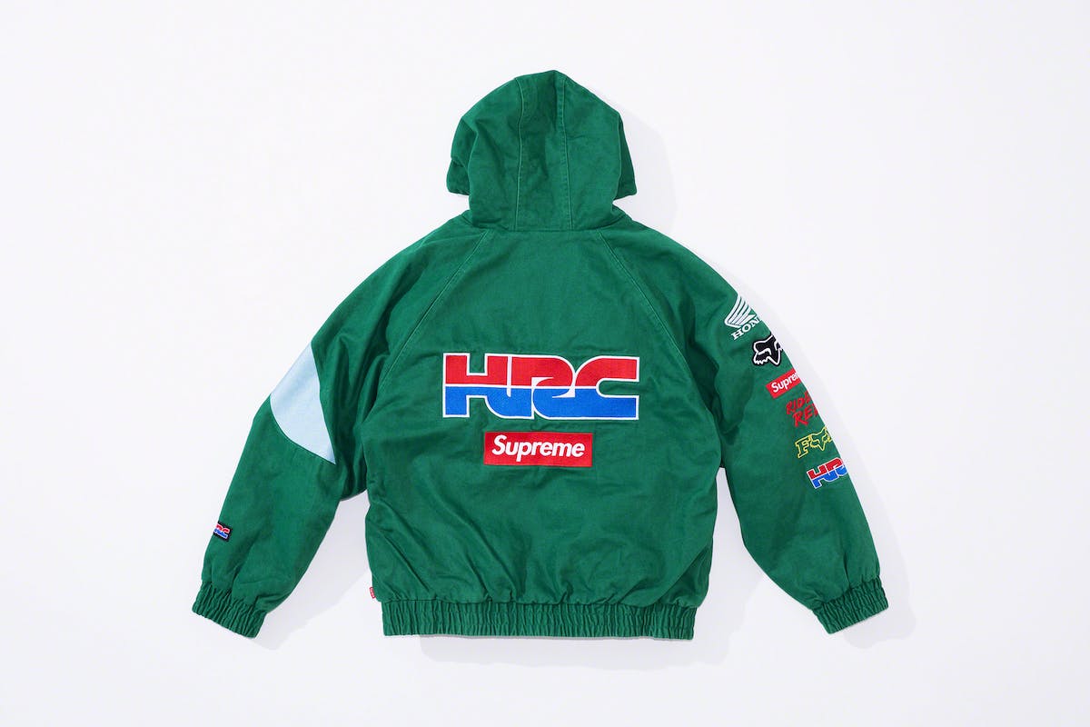 Supreme Announces Collab With Fox Racing & Honda
