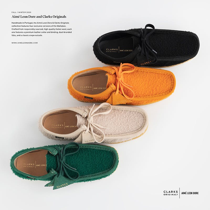 Aimé Leon Dore x Clarks Wallabee: First Look & Release Info